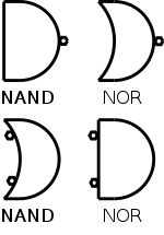 nand and nor