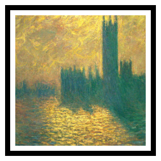 a fake monet painting