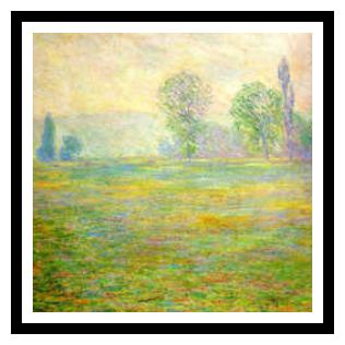 a fake monet painting