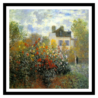 a fake monet painting