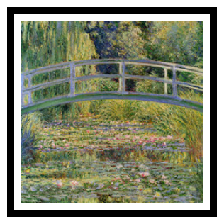 a fake monet painting