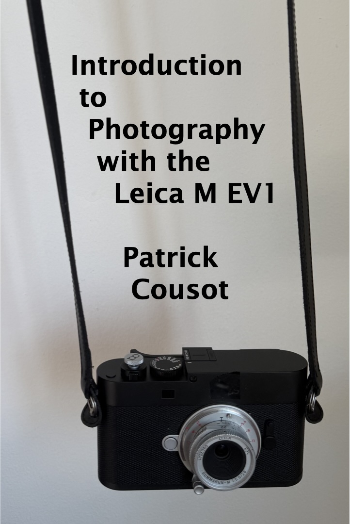 Introduction to Photography with the Leica M EV1, Patrick Cousot